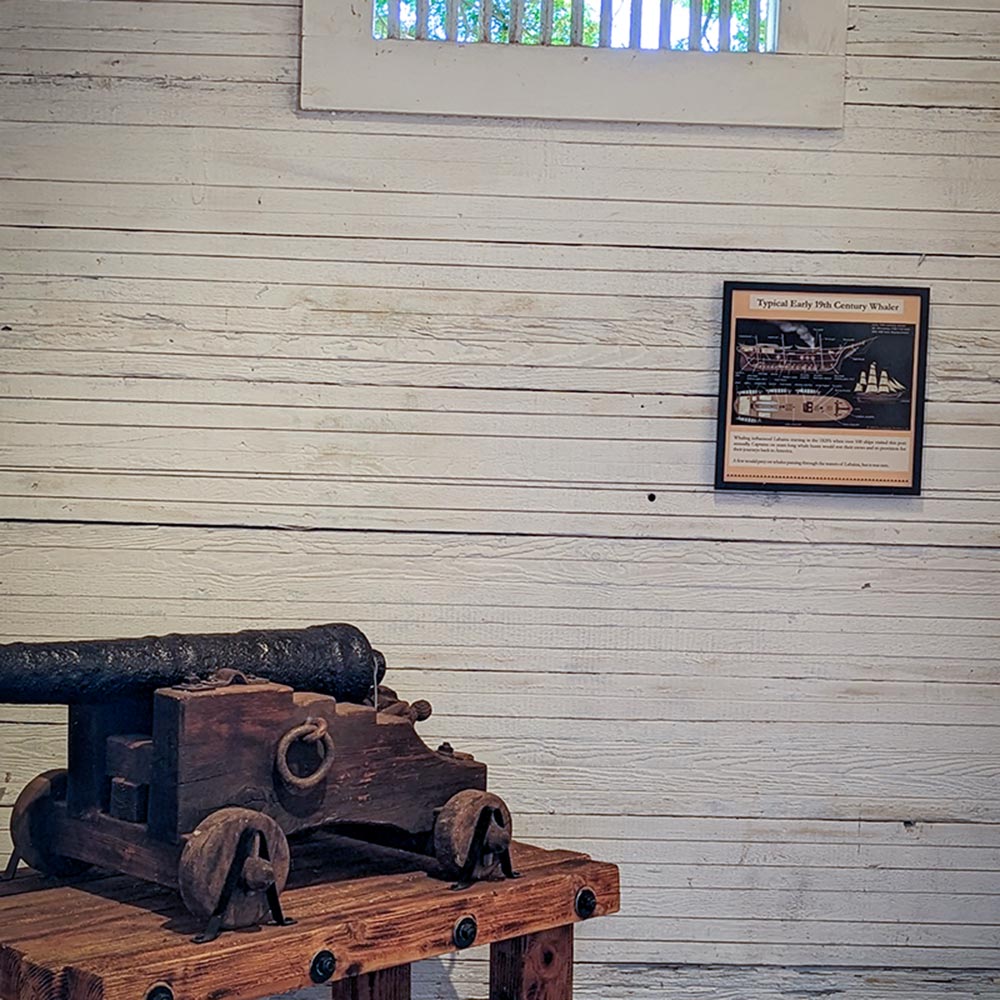 image of interior of Baldwin Home in Lahaina.